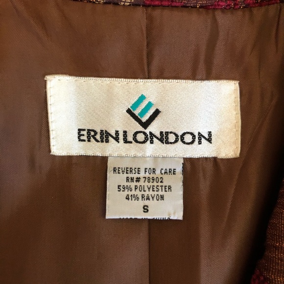 Vintage Erin London boho tapestry blazer coat - Picture 6 of 8